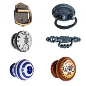 Elegante handgrepen van porselein