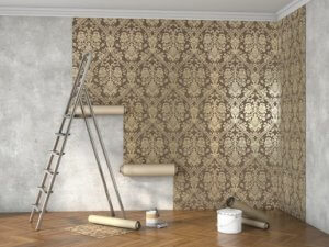 Behang met textuur is helemaal in op dit moment