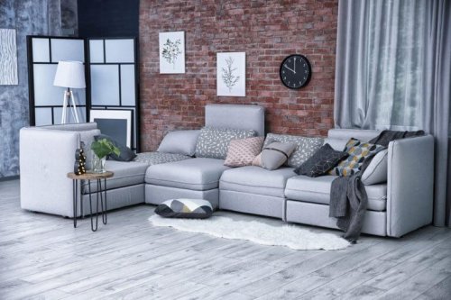 Gebruik kleuren en kamerschermen om ruimtes te scheiden