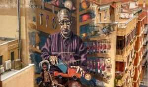 Street art is als een reis door de straten