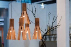 Lampen van houtfineer: mooi en ecologisch