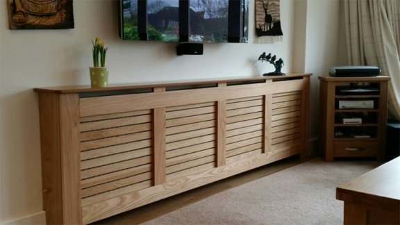 Radiator met een ombouw