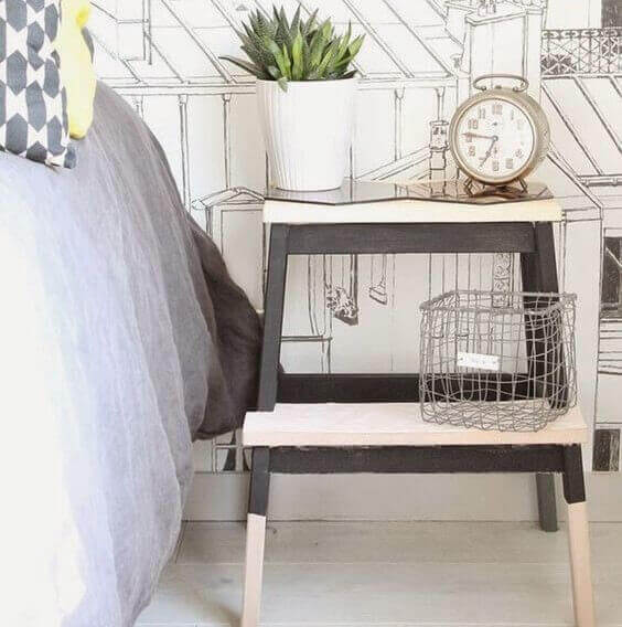 Opstapje is nachtkastje geworden