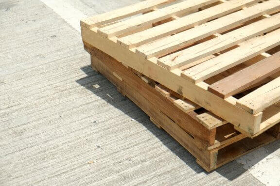 Blanke pallets