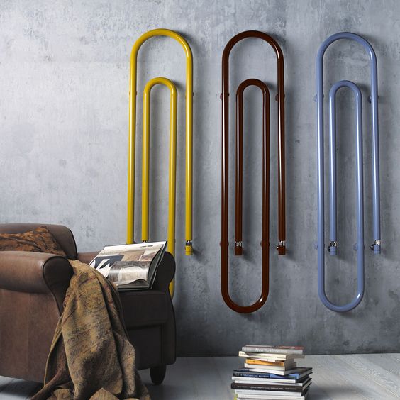 Radiator in verschillende kleuren