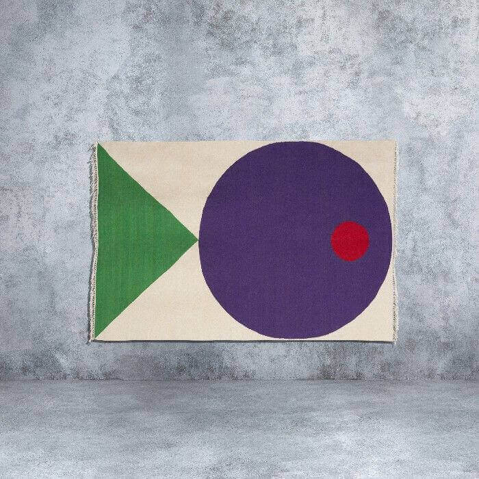 Kleed met vormen voor het ikea art event