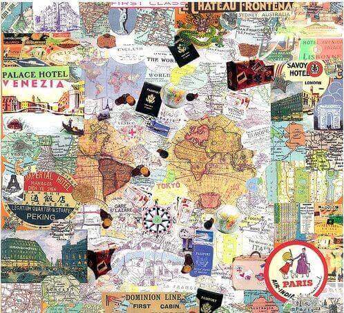 Collage over reizen