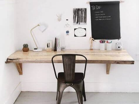 Het bureau is een fundamenteel element in een studeerkamer