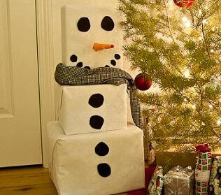 Inpakken van cadeaus