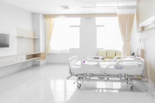 Kamer in een kliniek