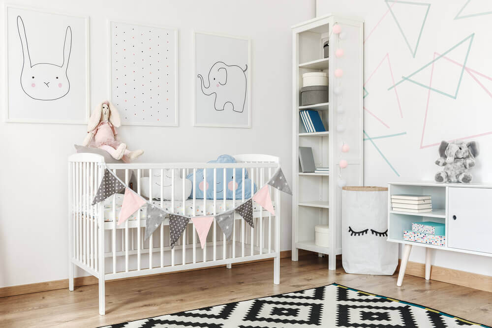 Vrolijke babykamer