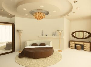 Geef je slaapkamer een origineel tintje met een rond bed