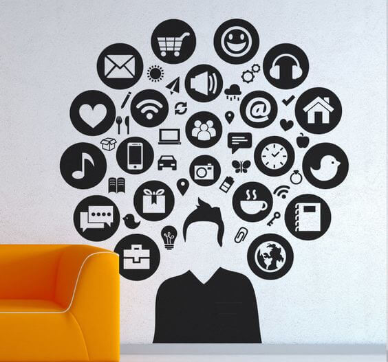 Stickers met een technisch thema