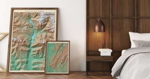 Zet foto's tegen een muur om te decoreren