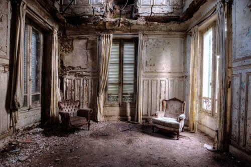 In verval geraakt huis