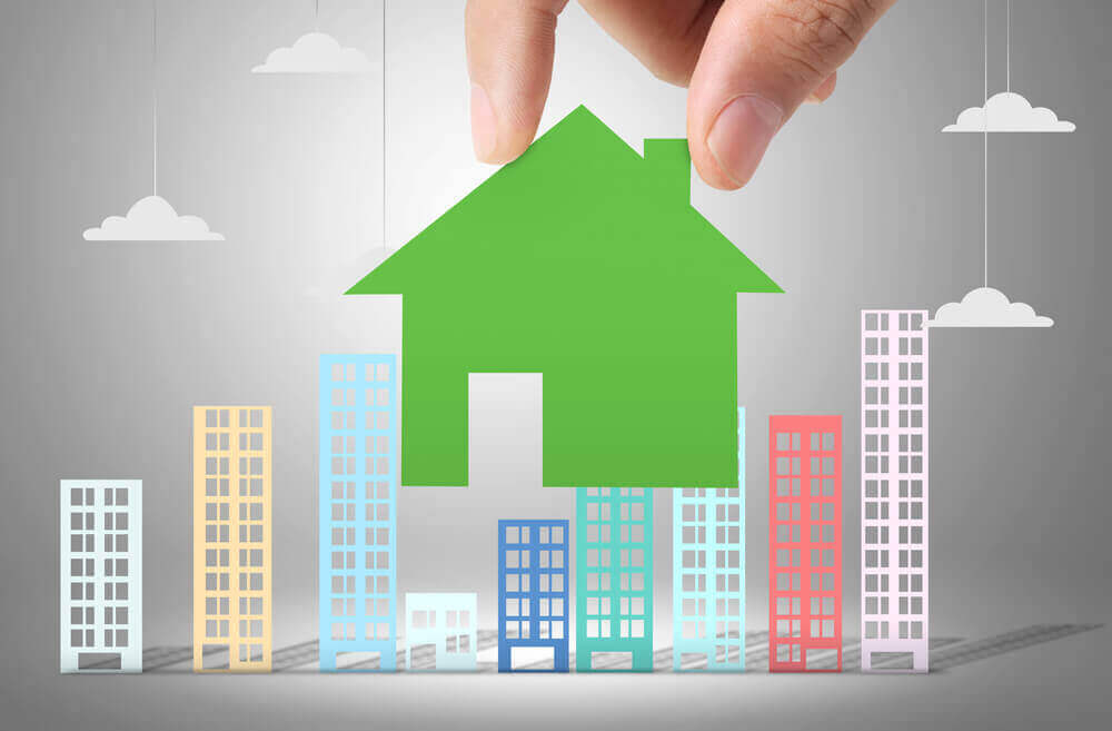 Een groen huis is gezond