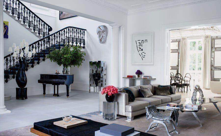 Een modern Londens interieur