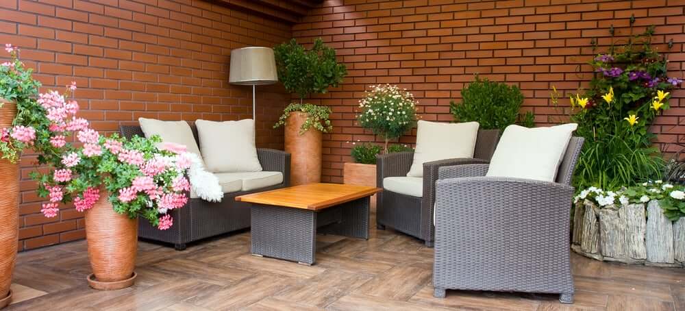 Zithoek op je terras