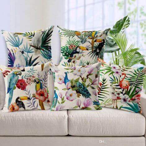 Prints met tropische vogels