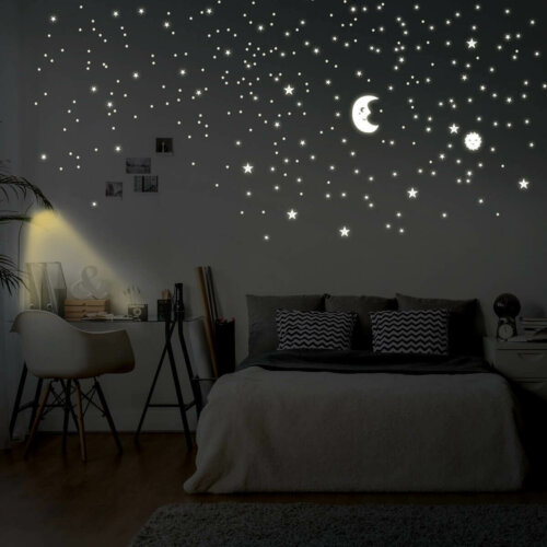 Stickers accessoires voor een kinderkamer