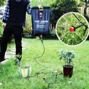 Waterzak om planten water te geven