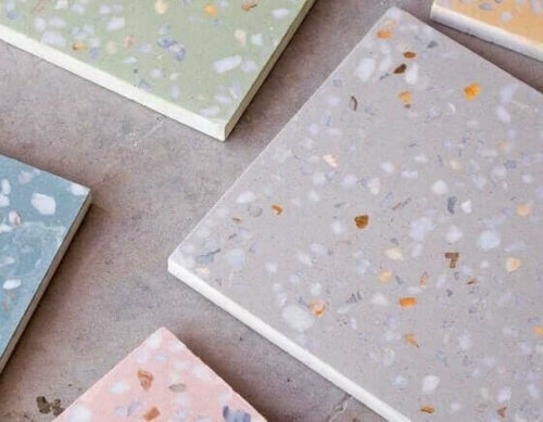 Terrazzo tegels