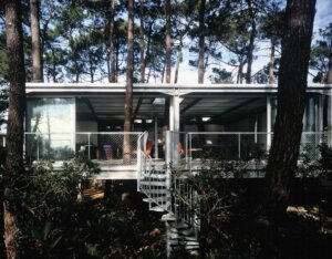Het huis op Cap Ferret, natuur voor woninginrichting
