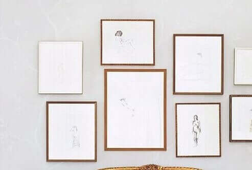 Afwisselende schilderijen