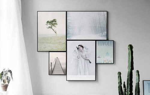 Schilderijen in een molen