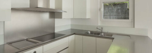 Roestvrij stalen aanrechtbladen