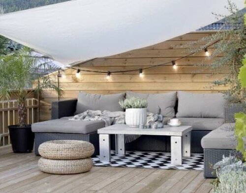 Boho-chic terras