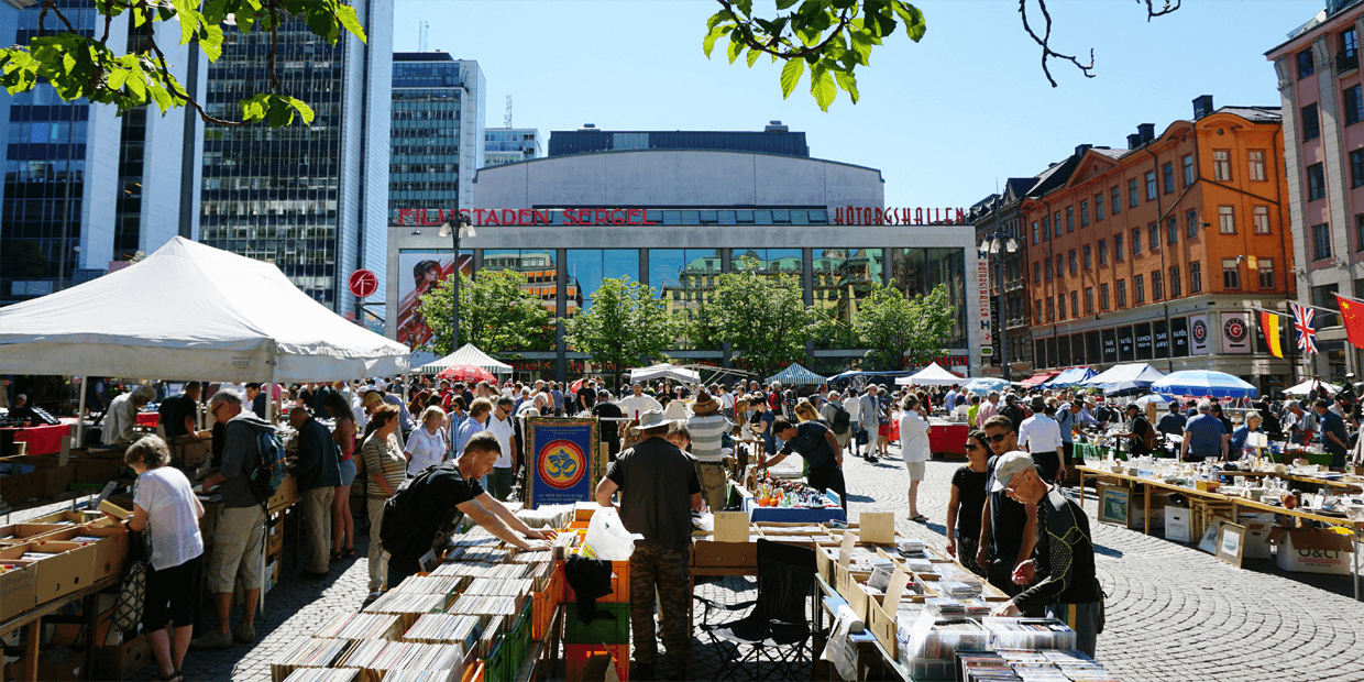 Markt in stockholm