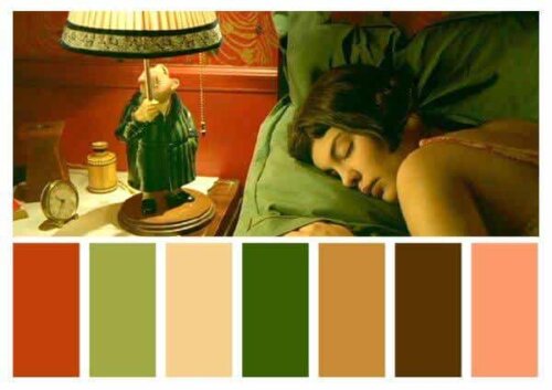 Het gebruik van groen en rood samen