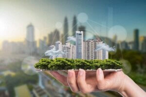 Duurzame architectuur - groene wolkenkrabbers
