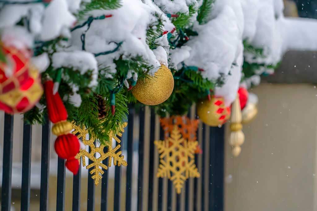 Hoe versier je je balkon voor Kerstmis?
