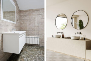 Vernieuw je saaie badkamer met deze trucs