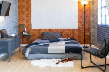 Een jeugdslaapkamer in industriële stijl: cool ontmoet comfort