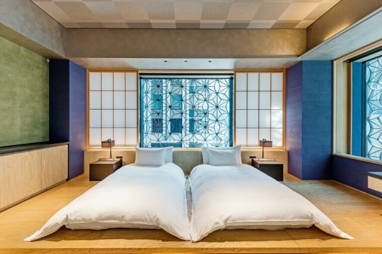 De belangrijkste decoratieve hulpbronnen van de Japanse stijl
