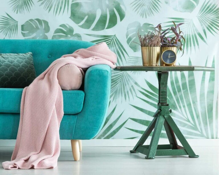 De relatie tussen turkoois en goud in huis