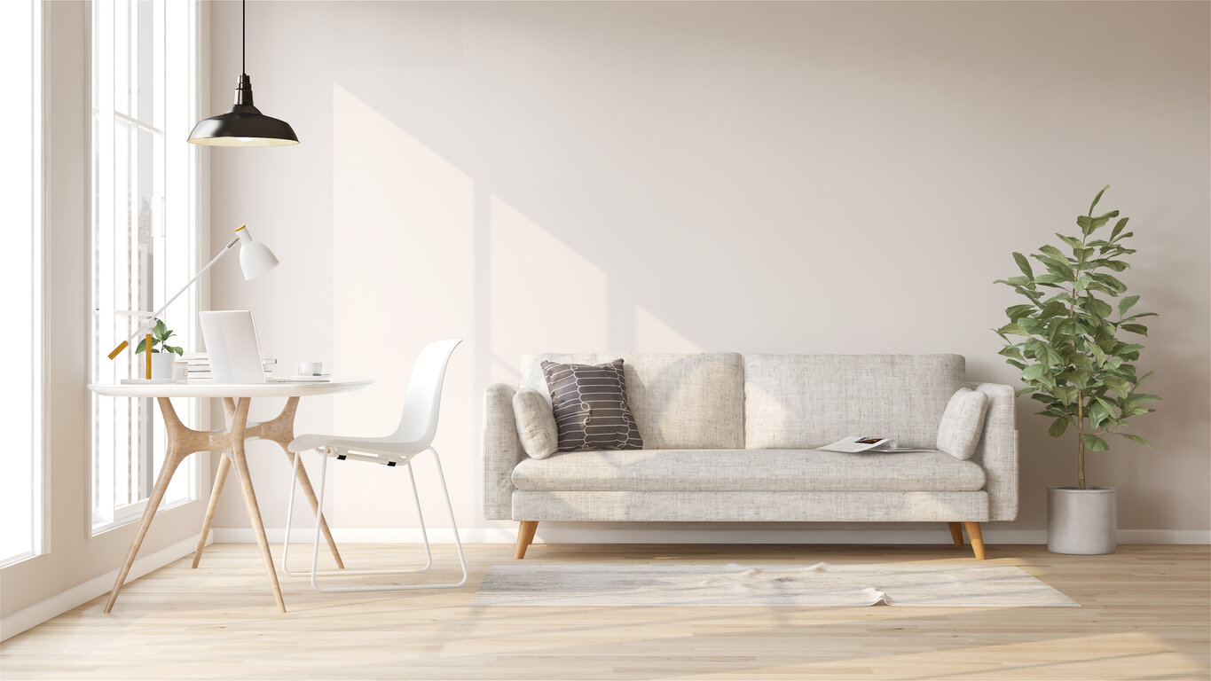 Wit in het interieur is trendy