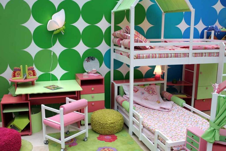 Veel voorkomende decoratieve fouten in kinderkamers
